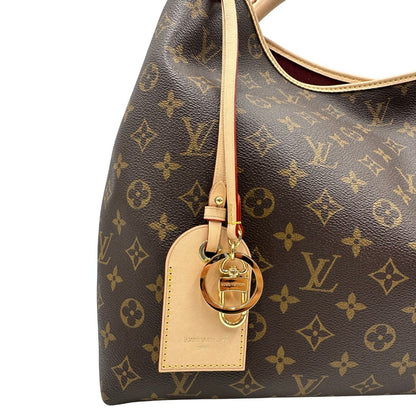 Borsa Louis Vuitton in canvas marrone monogram, di lusso, originale, eccellenti condizioni, usata