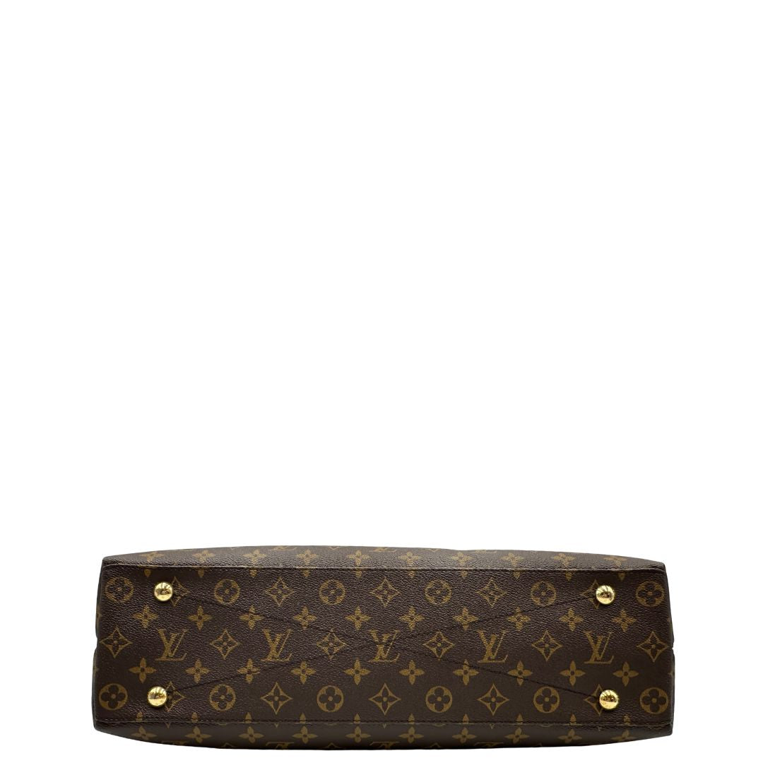 base Borsa Louis Vuitton in canvas marrone monogram, di lusso, originale, eccellenti condizioni, usata