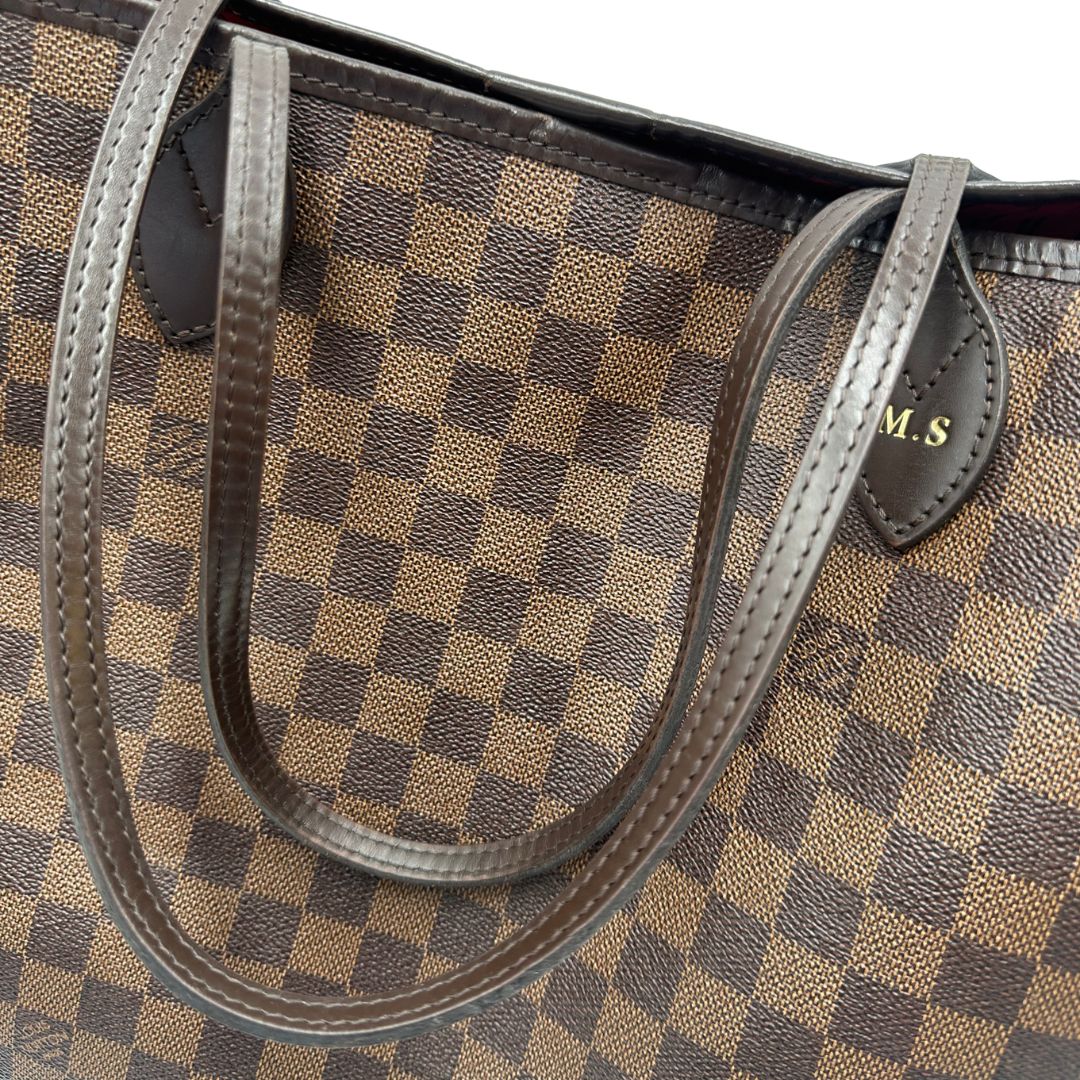 Neverfull LV Damier Ébène nella versione GM, di lusso, originale, ottime condizioni