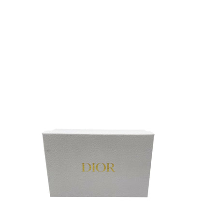 Portafoglio Dior in pelle nera trama Cannage, di lusso, originale, ottime condizioni
