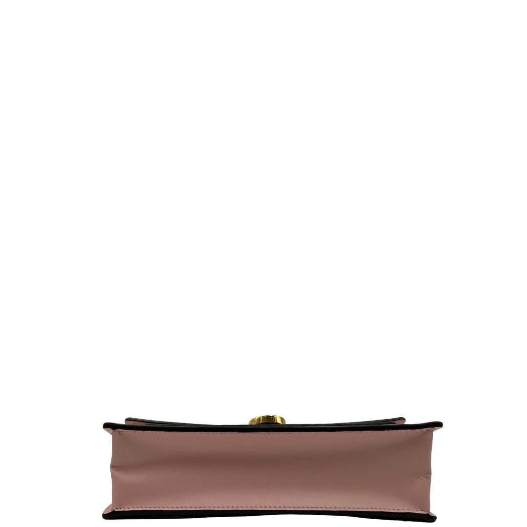 base  Borsa LV in canvas monogrammato marrone e hardware dorato con finiture in pelle rosa, di lusso, originale, ottime condizioni, usata 