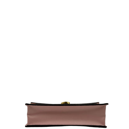 base  Borsa LV in canvas monogrammato marrone e hardware dorato con finiture in pelle rosa, di lusso, originale, ottime condizioni, usata 