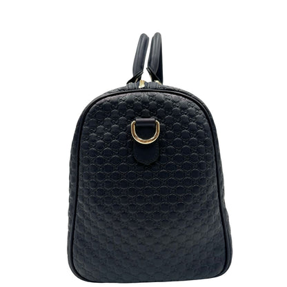 Bauletto Gucci Boston microguccissima blu