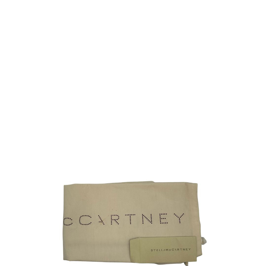 dustbag  Borsa Stella McCartney modello Fold Over Tote realizzata in shaggy dear grigia, di lusso, originale, usata