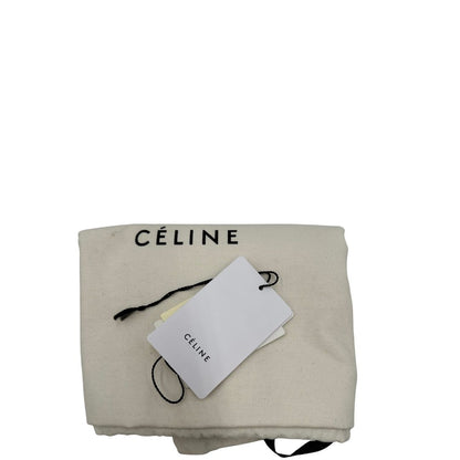  Borsa Celine Big Bag in pelle martellata grigia con hardware argentato, di lusso, originale, ottime condizioni, usata