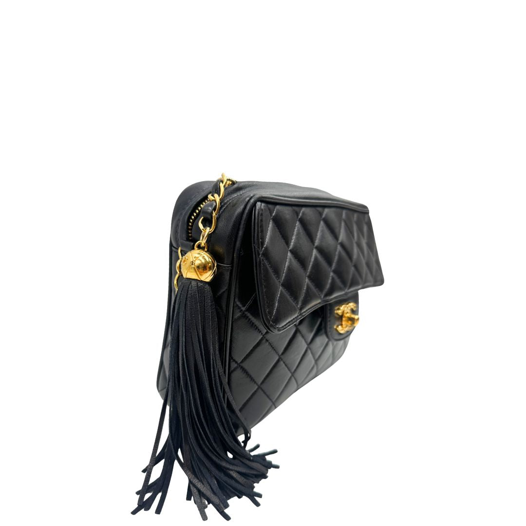 Borsa Chanel CC blu notte