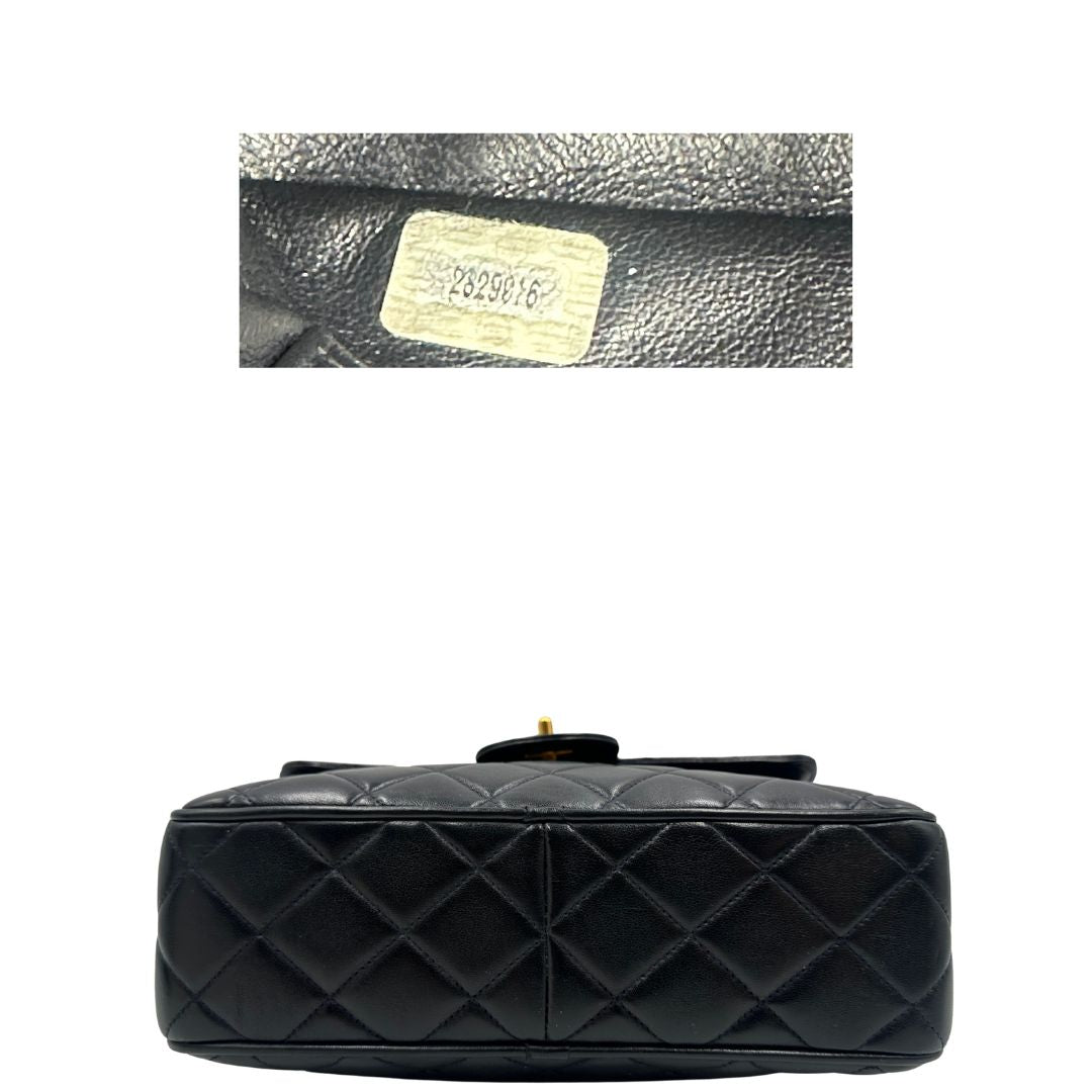 Borsa Chanel CC blu notte