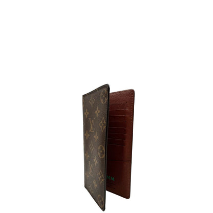 Portadocumenti Louis Vuitton in canvas marrone monogram, di lusso, originale, ottime condizioni