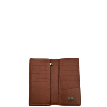 Portadocumenti Louis Vuitton in canvas marrone monogram, di lusso, originale, ottime condizioni