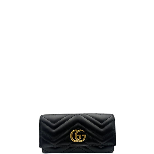 Portafoglio Gucci Marmont nero