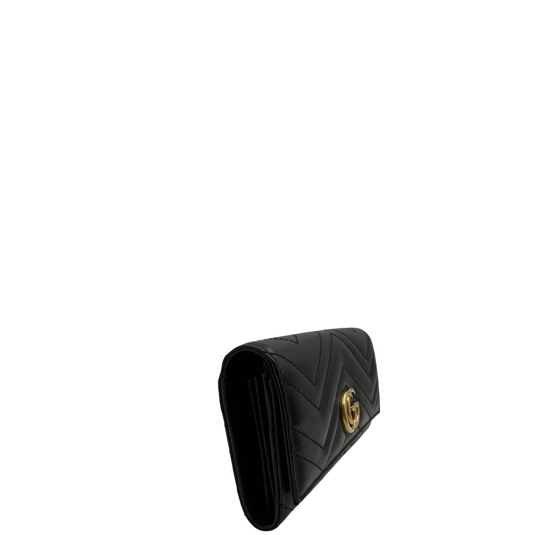 Portafoglio Gucci Marmont nero
