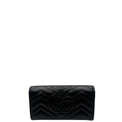 Portafoglio Gucci Marmont nero