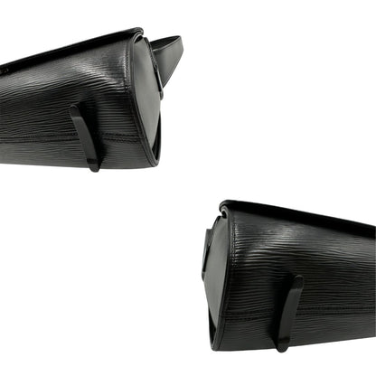 Borsa LV in pelle nera epi con hardware argentato, di lusso, originale, ottime condizioni