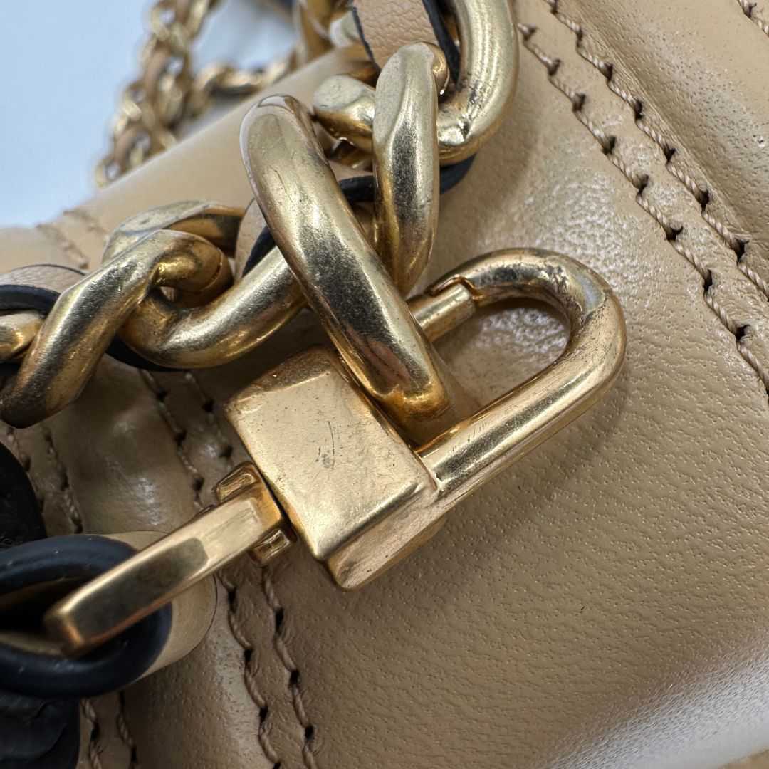 Tracolla Fleming Tory Burch beige