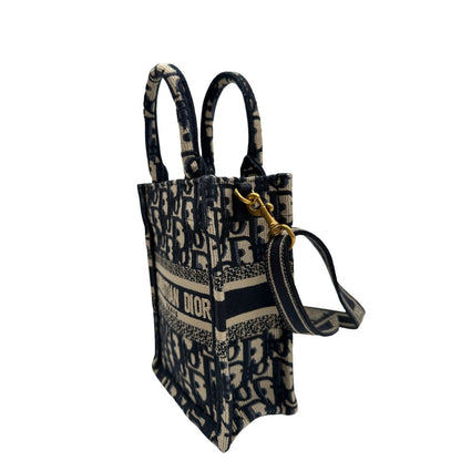 Mini Book Tote Vertical Oblique Christian Dior