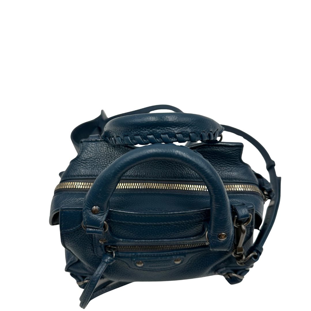 Mini Neo Classic City Balenciaga blu