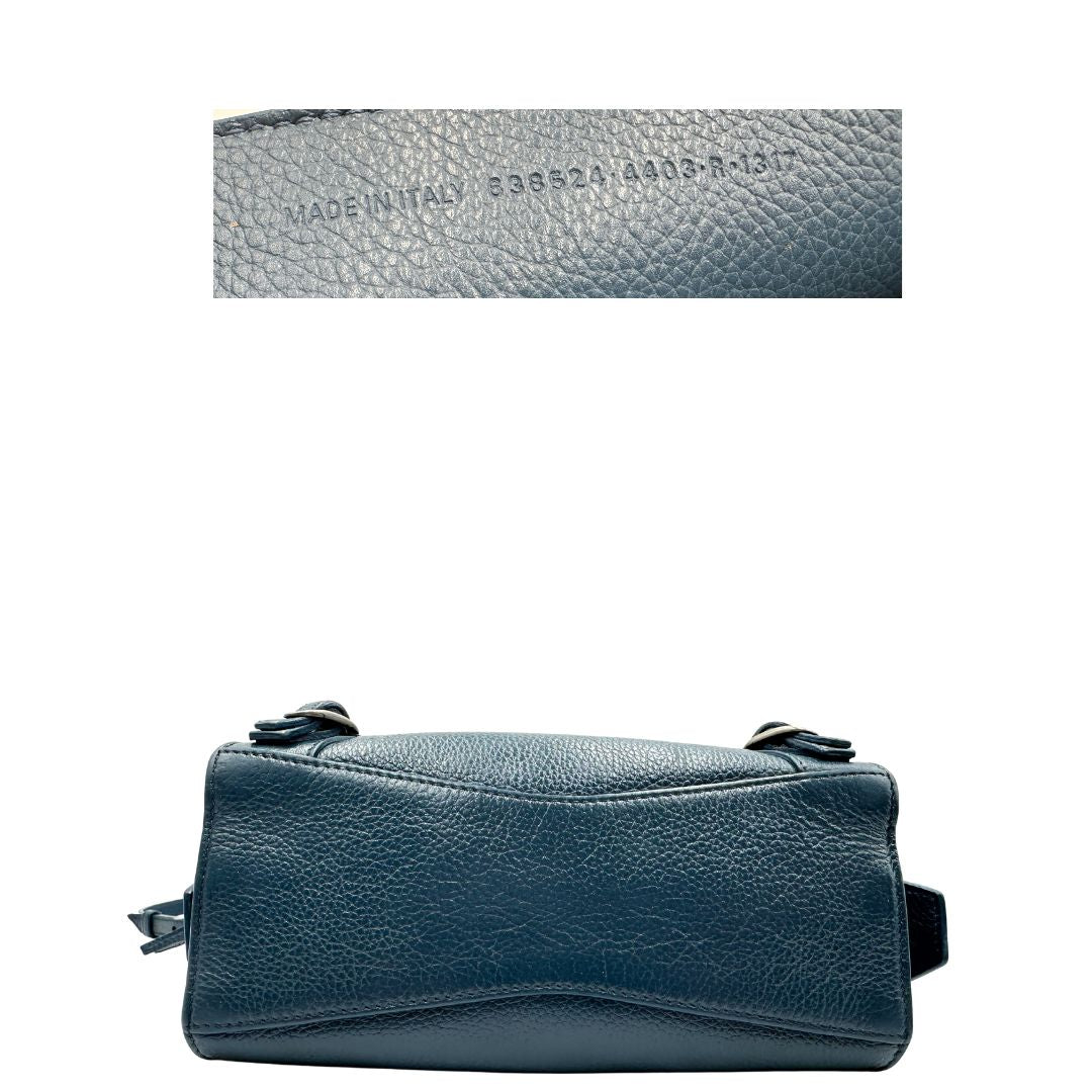 Mini Neo Classic City Balenciaga blu