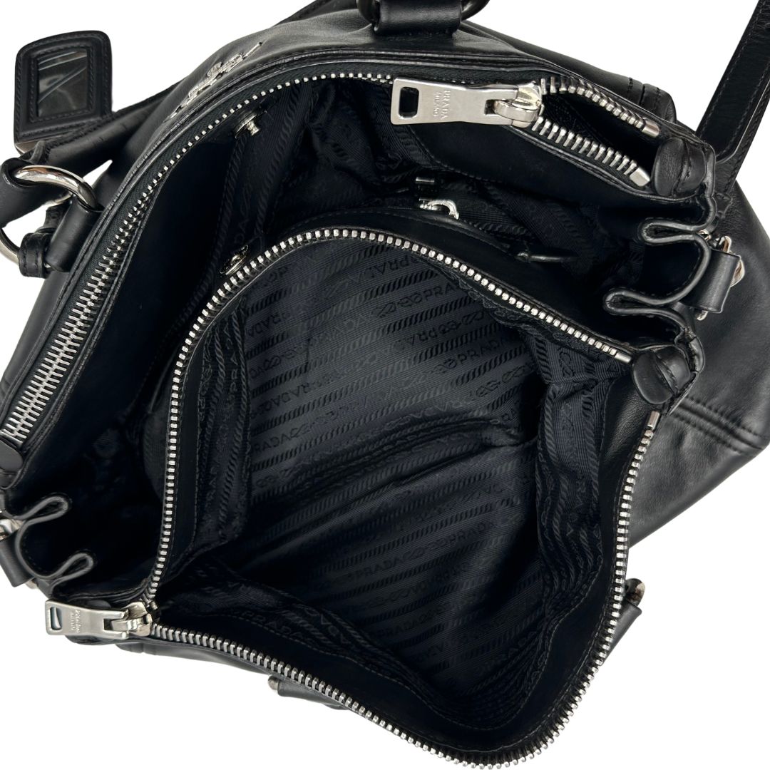 Satchel Prada nera