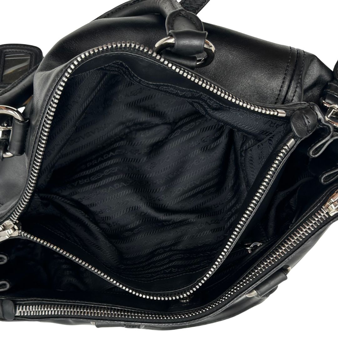 Satchel Prada nera