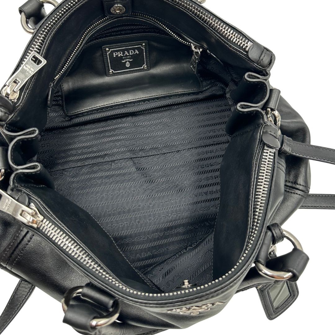 Satchel Prada nera