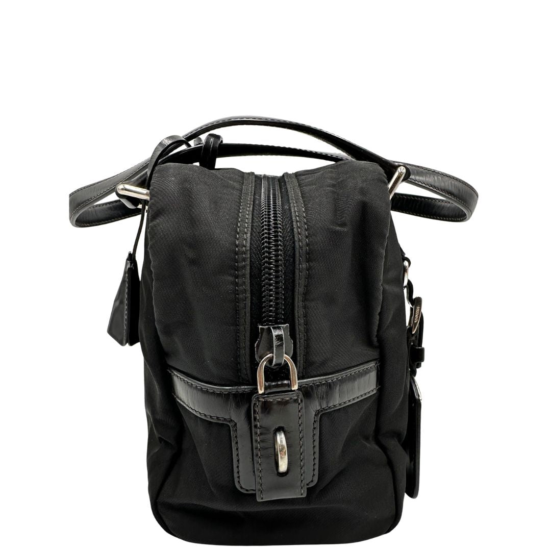 Bauletto Prada nylon nero