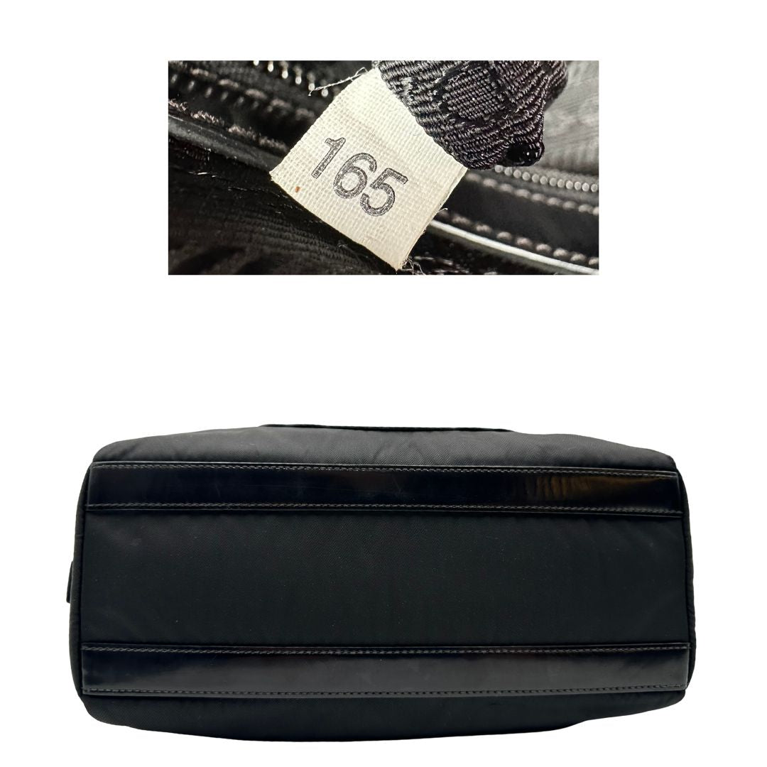 Bauletto Prada nylon nero