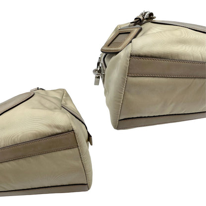 Bauletto Prada nylon crema