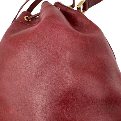 Secchiello Gucci bordeaux vintage