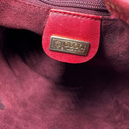 Secchiello Gucci bordeaux vintage