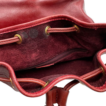 Secchiello Gucci bordeaux vintage