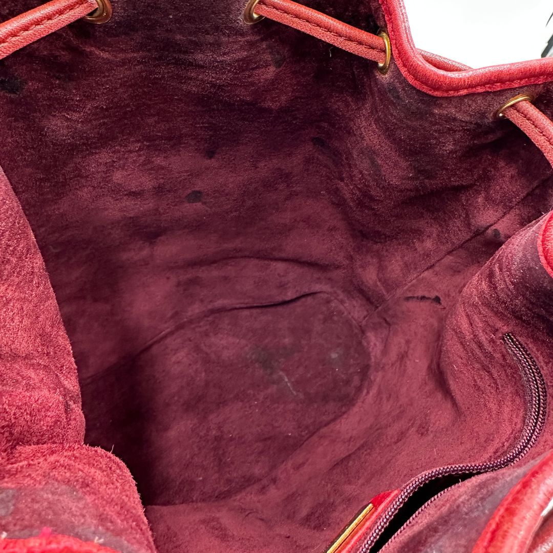 Secchiello Gucci bordeaux vintage