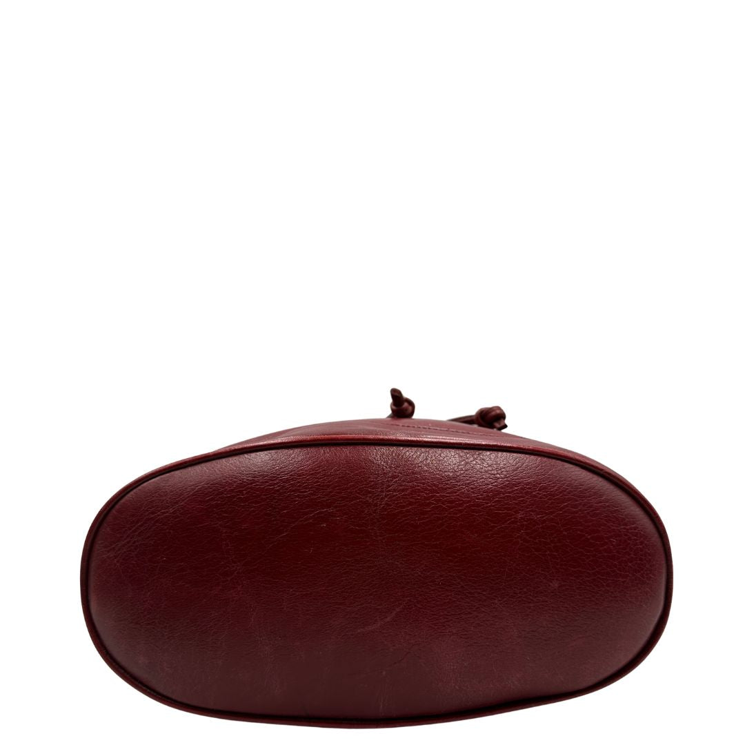 Secchiello Gucci bordeaux vintage
