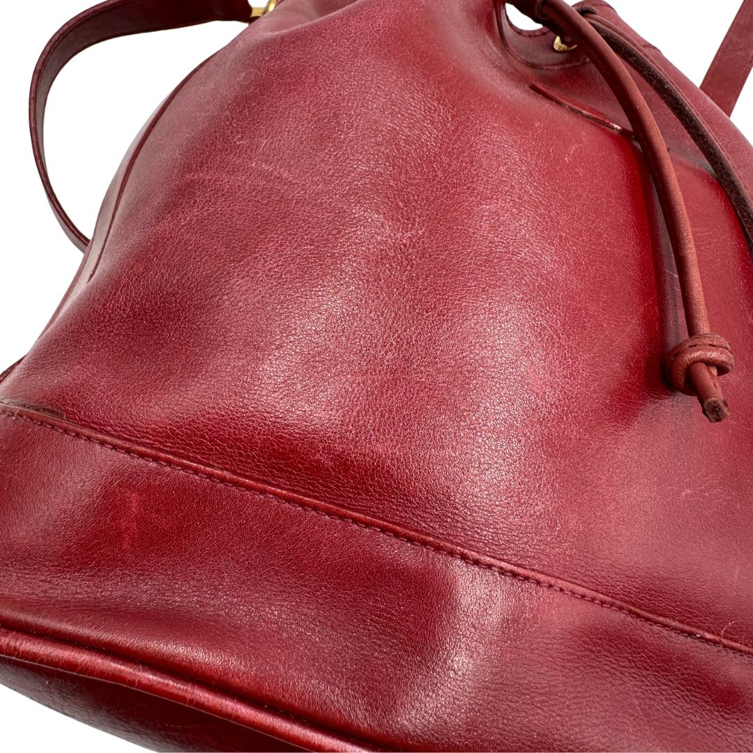 Secchiello Gucci bordeaux vintage