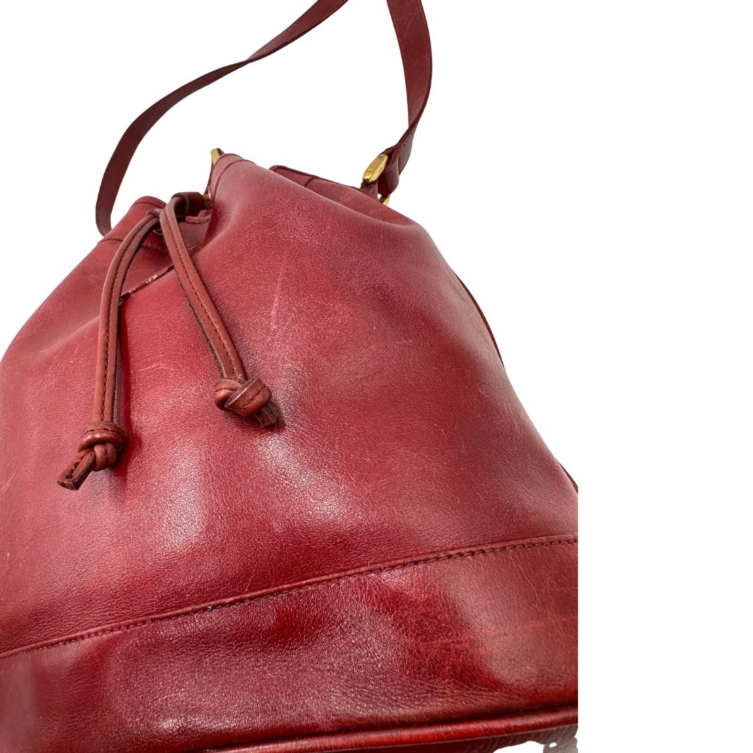 Secchiello Gucci bordeaux vintage