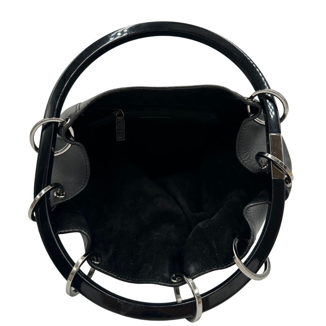 Tote Gucci Ring nero
