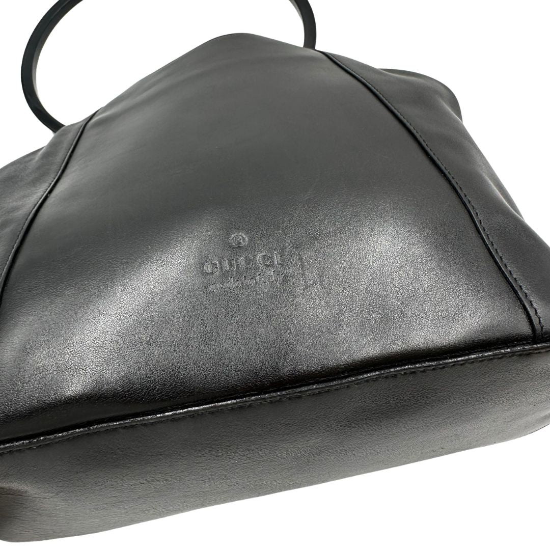 Tote Gucci Ring nero
