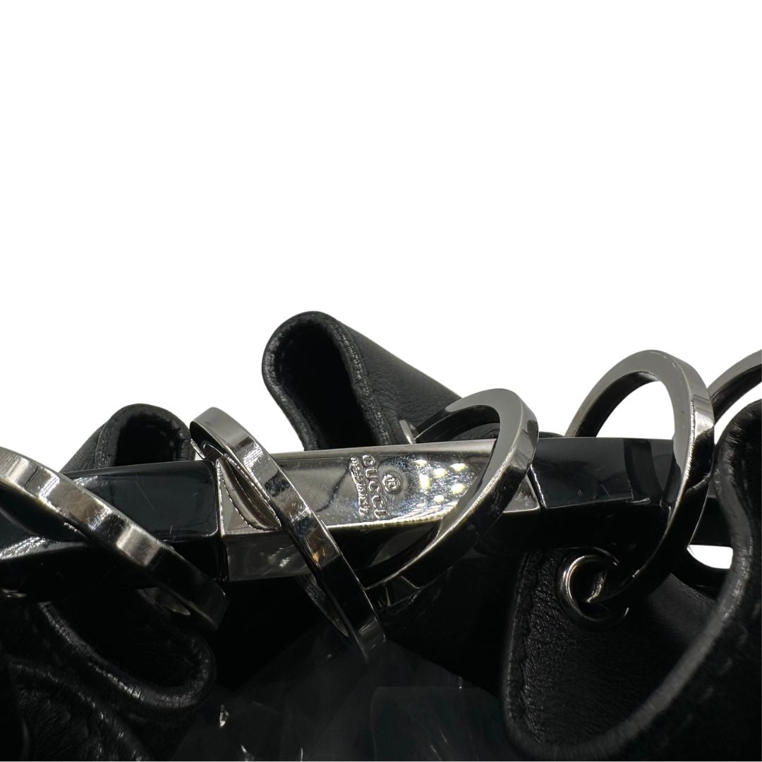 Tote Gucci Ring nero