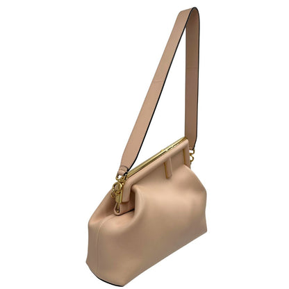 Borsa Fendi First in pelle color rosa baby, di lusso, originale, ottime condizioni, usata, originale.