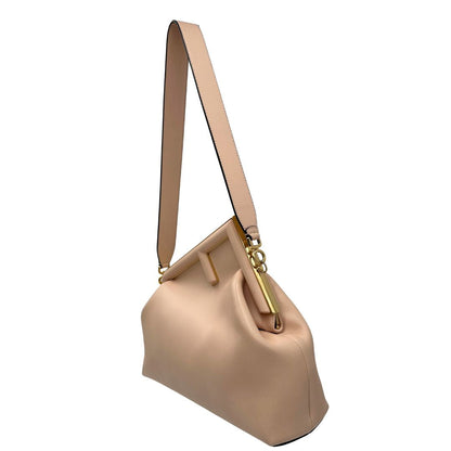 Borsa Fendi First in pelle color rosa baby, di lusso, originale, ottime condizioni, usata, originale.