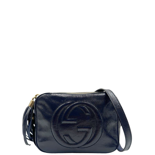 Borsa Gucci Soho blu notte