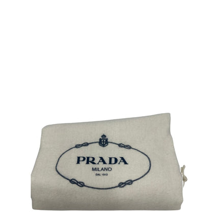 dustbag   Borsa Prada in nylon nero e hardware argentato, di lusso, originale, ottime condizioni, usata