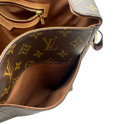 interno Cartella Louis Vuitton in canvas marrone monogram, munita di una tracolla in tessuto regolabile, di lusso, originale , ottime condizioni