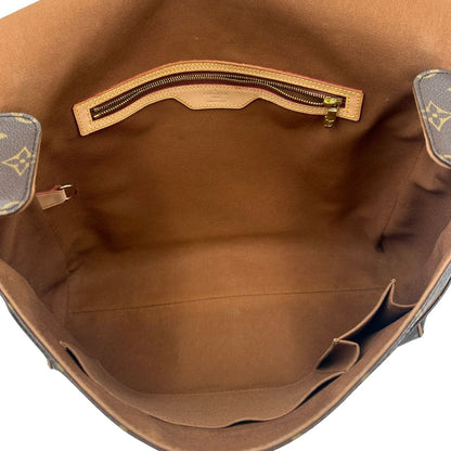 interno Cartella Louis Vuitton in canvas marrone monogram, munita di una tracolla in tessuto regolabile, di lusso, originale , ottime condizioni