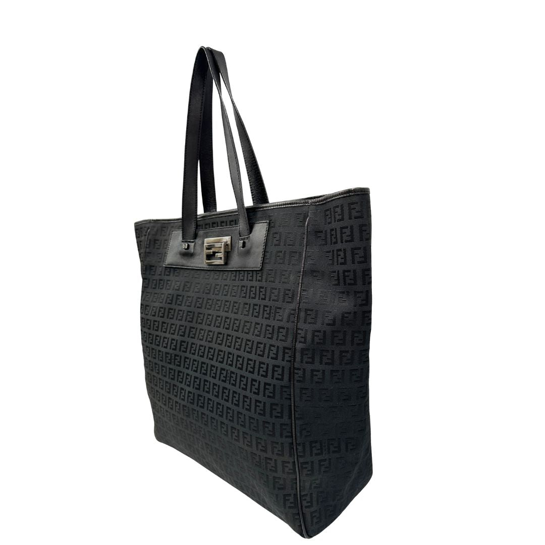 Tote Fendi zucchino nera