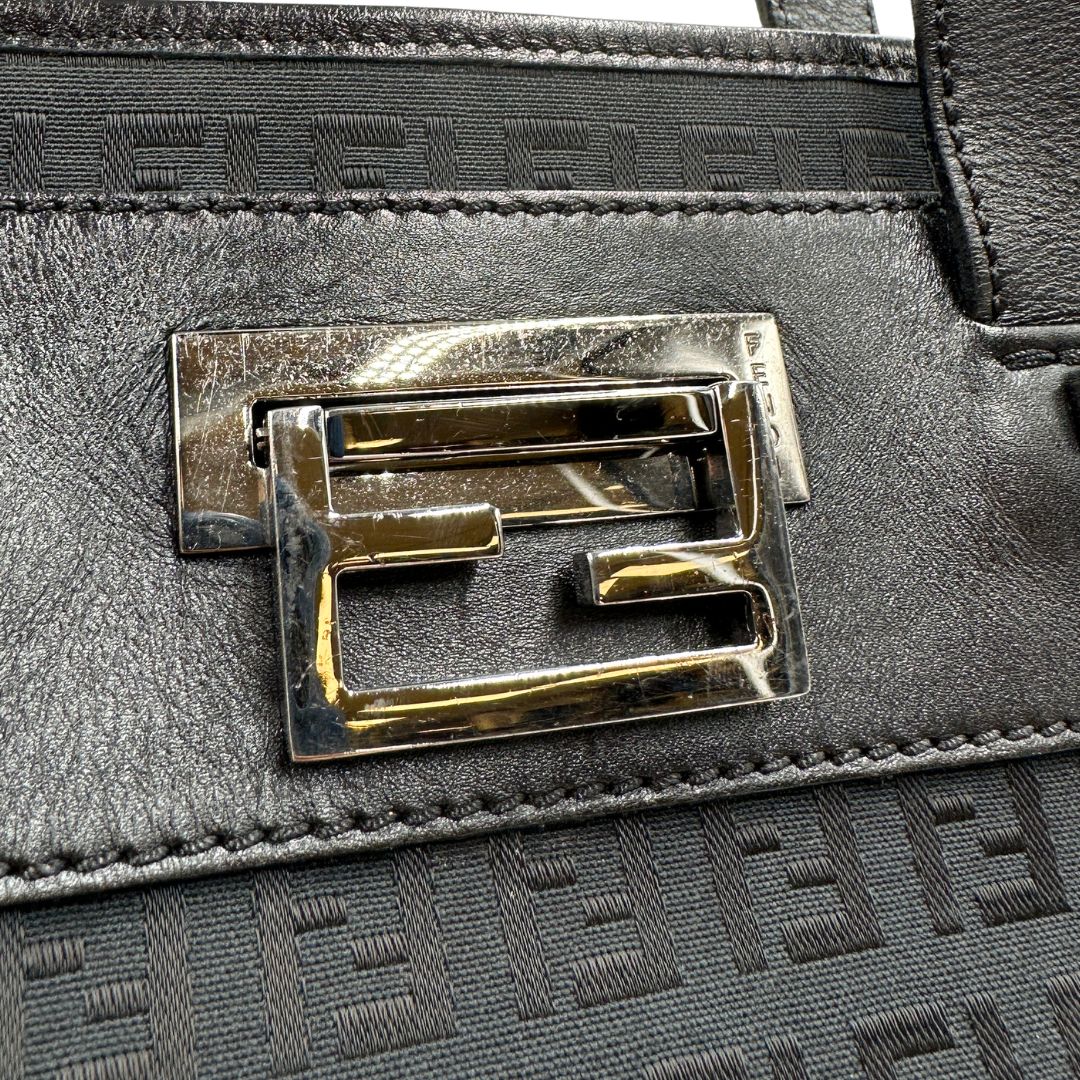 Tote Fendi zucchino nera