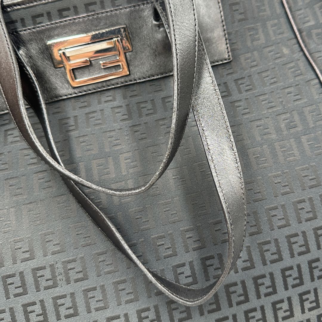 Tote Fendi zucchino nera