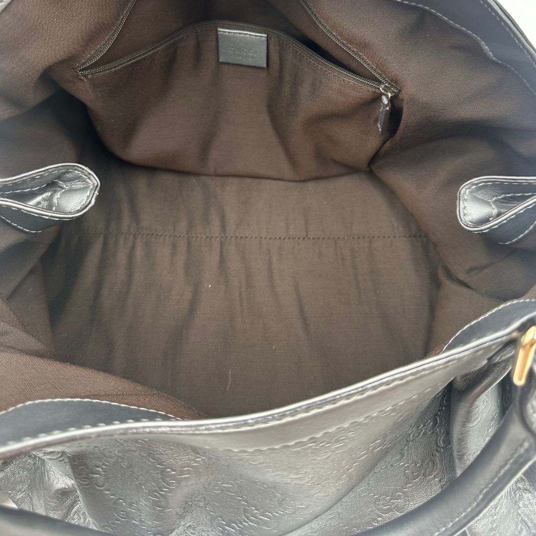 Borsa Gucci Sukey guccissima grigia