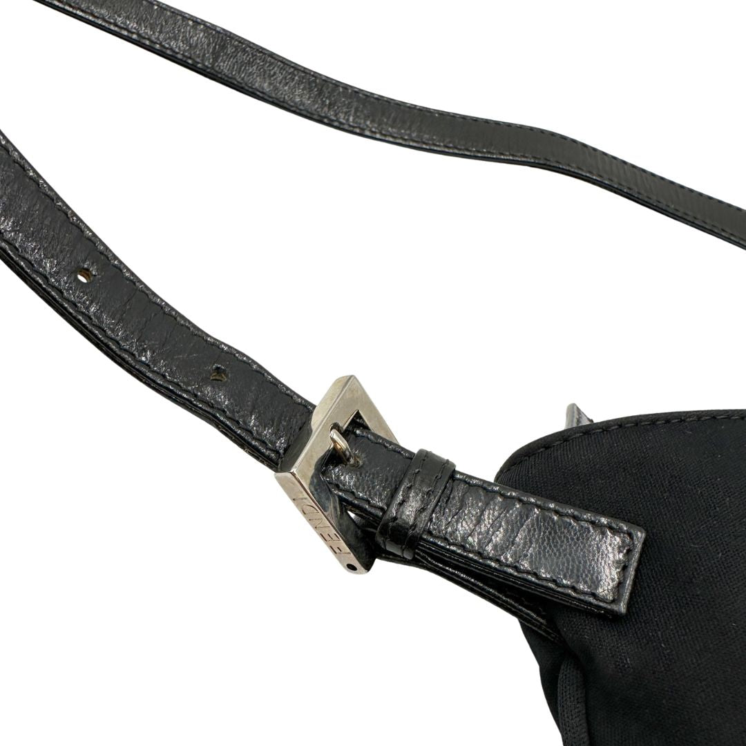Mini Fendi Baguette nera