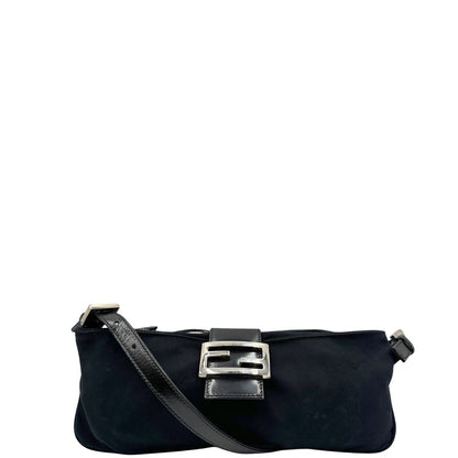 Mini Fendi Baguette nera