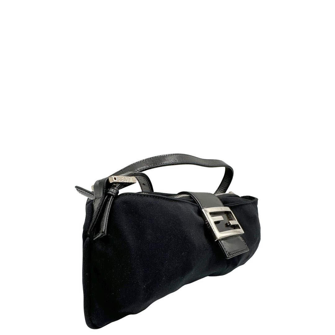 Mini Fendi Baguette nera